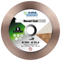 Diamond Blade Bevel Cut 200 mm