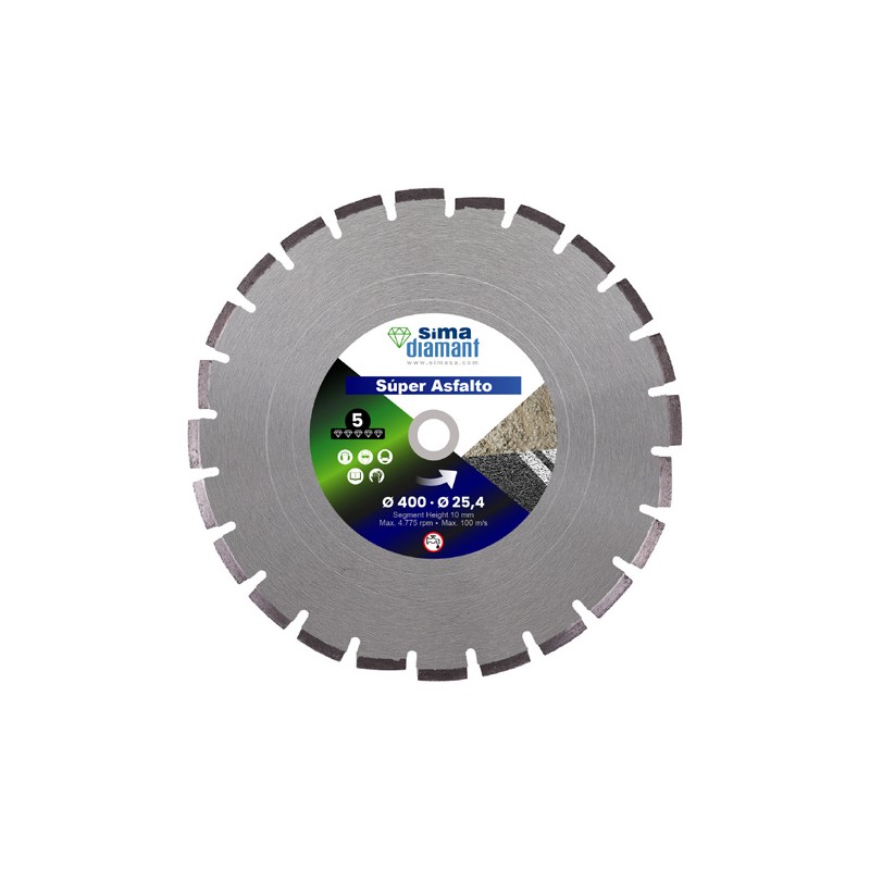 Diamond Blade Super Asphalt 350 mm