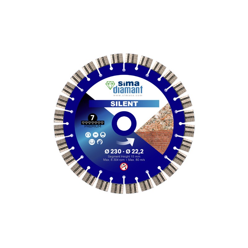 Diamond Blade-Premium-Silent 230 mm