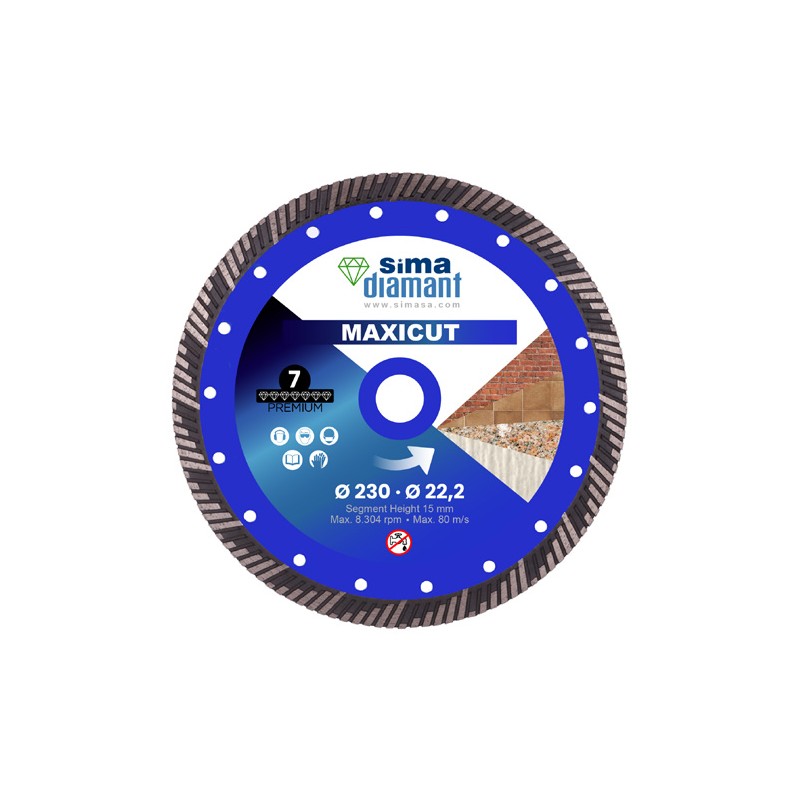 Diamond Blade-Premium-Maxicut 230 mm Diamond Blade-Premium-Maxicut 230 mm