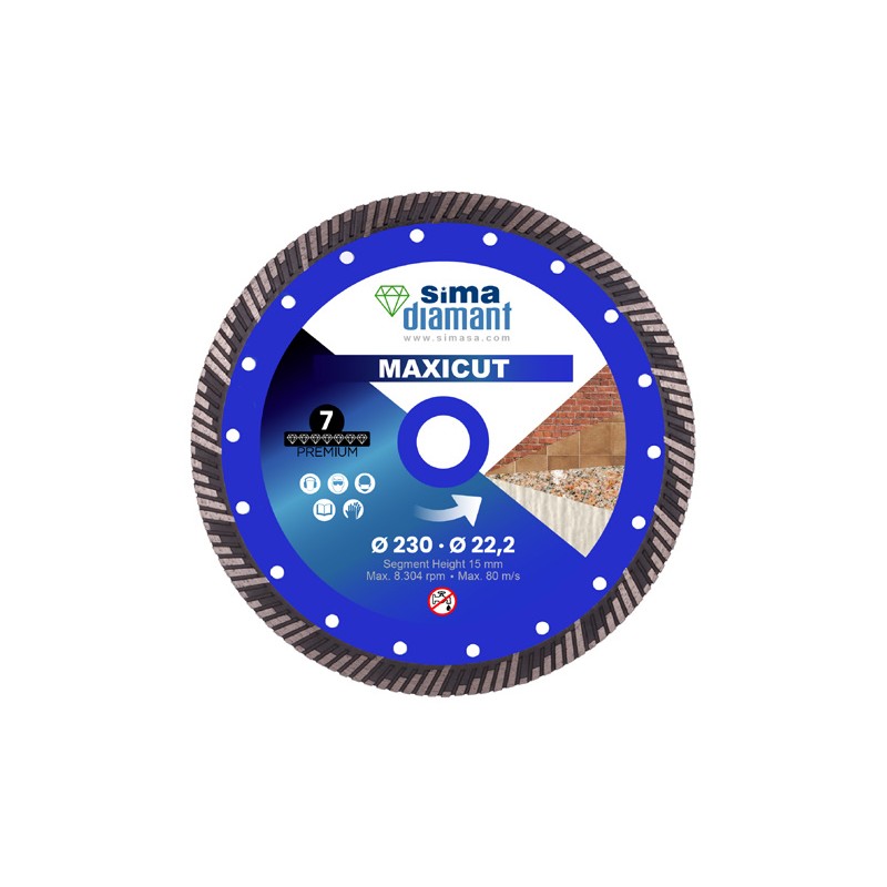 Diamond Blade-Premium-Maxicut 230 mm