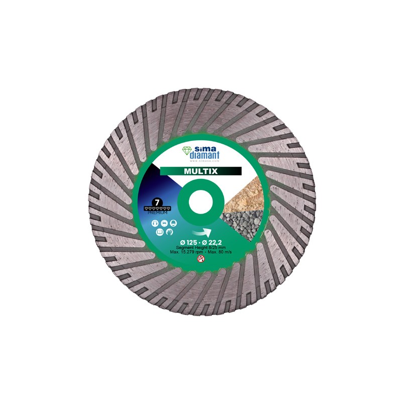 Diamond Blade-Premium-Multix 125 mm