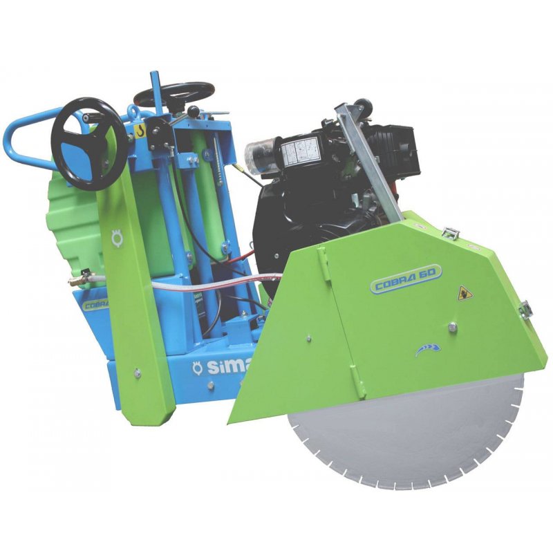 Road Saw 24" Lombardini Diesel 16Hp COBRA 60 SIMASA.co.uk