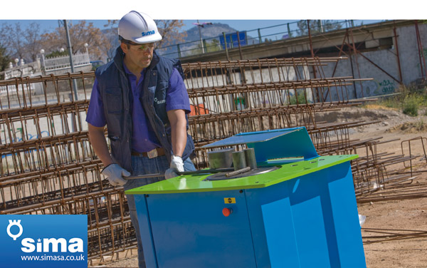 rebar and bending machine at Simasa