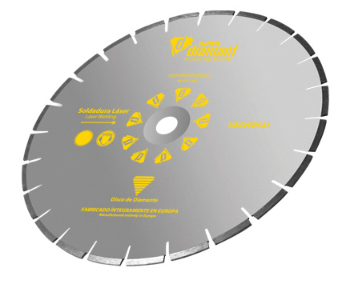 ▷ Diamond blades: dry cutting and wet cutting